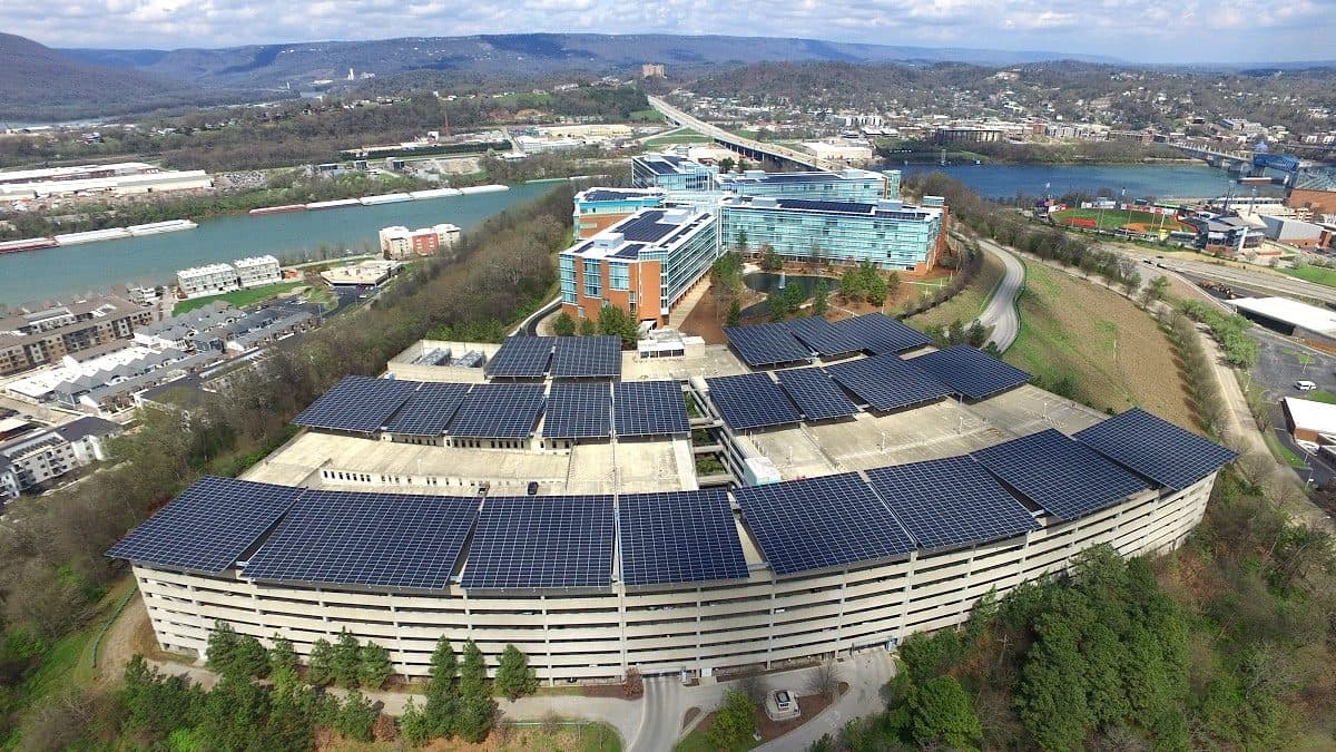 Blue Cross Blue Shield of TN solar project
