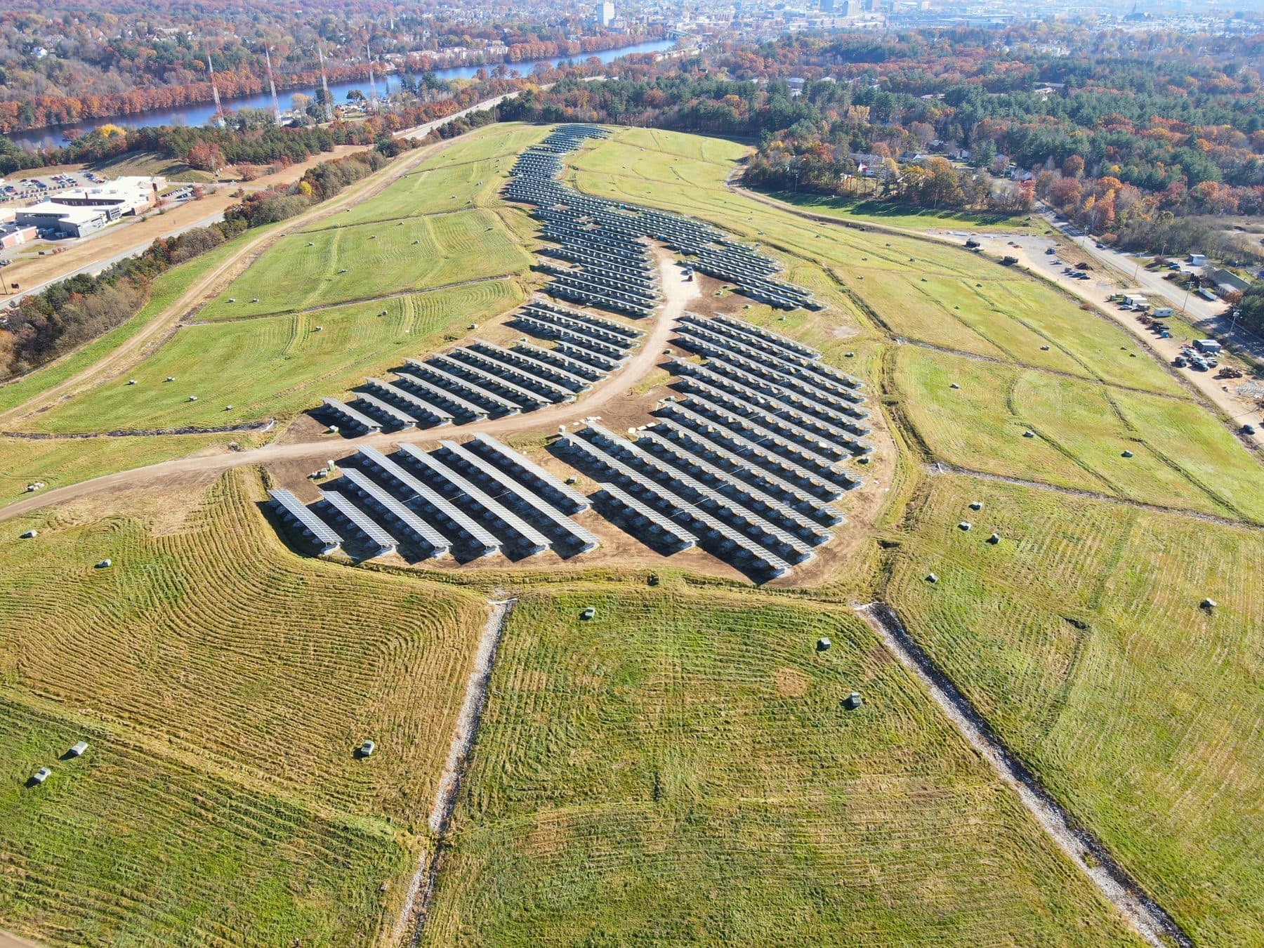 Manchester Landfill solar project