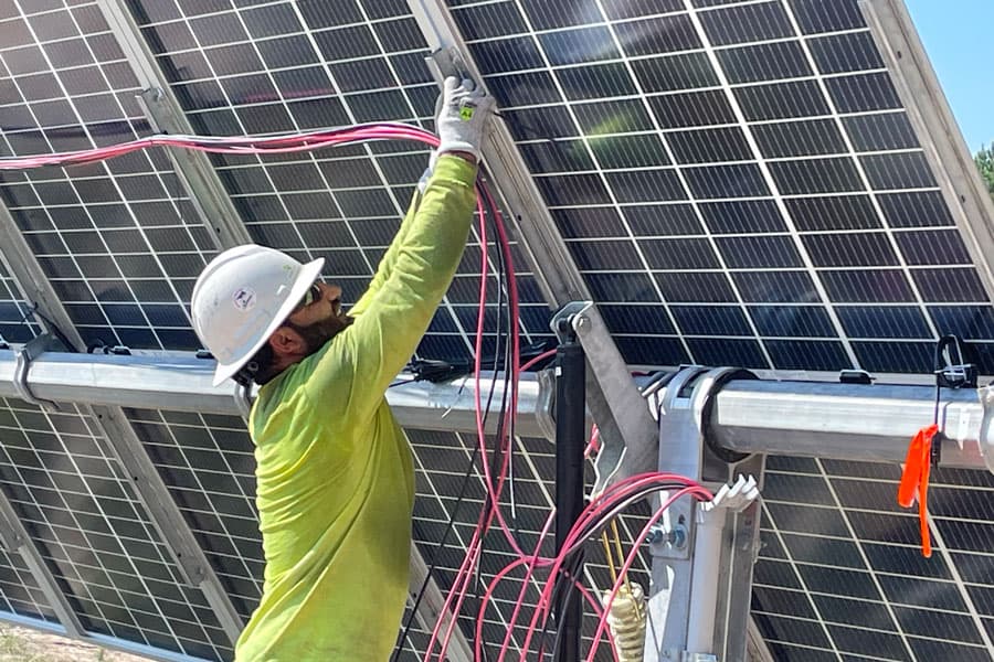 Seal Solar at work